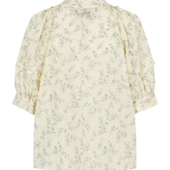 Alvi Creme Print Blouse