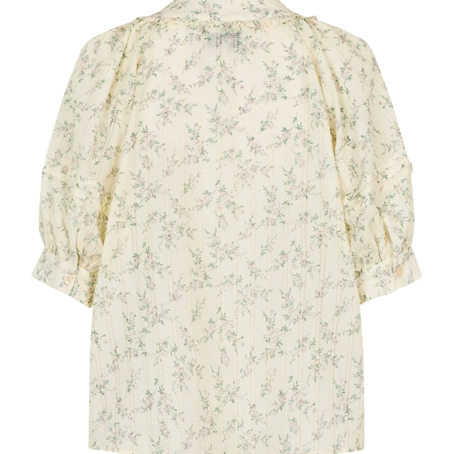 Alvi Creme Print Blouse
