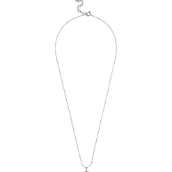 'Amore' Sterling Silver Heart Necklace