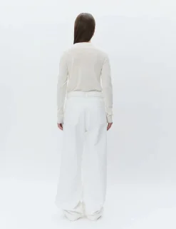 Annabelle Ivory Merino Top