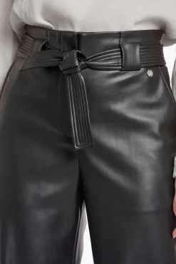 Annemie Faux Leather Trousers
