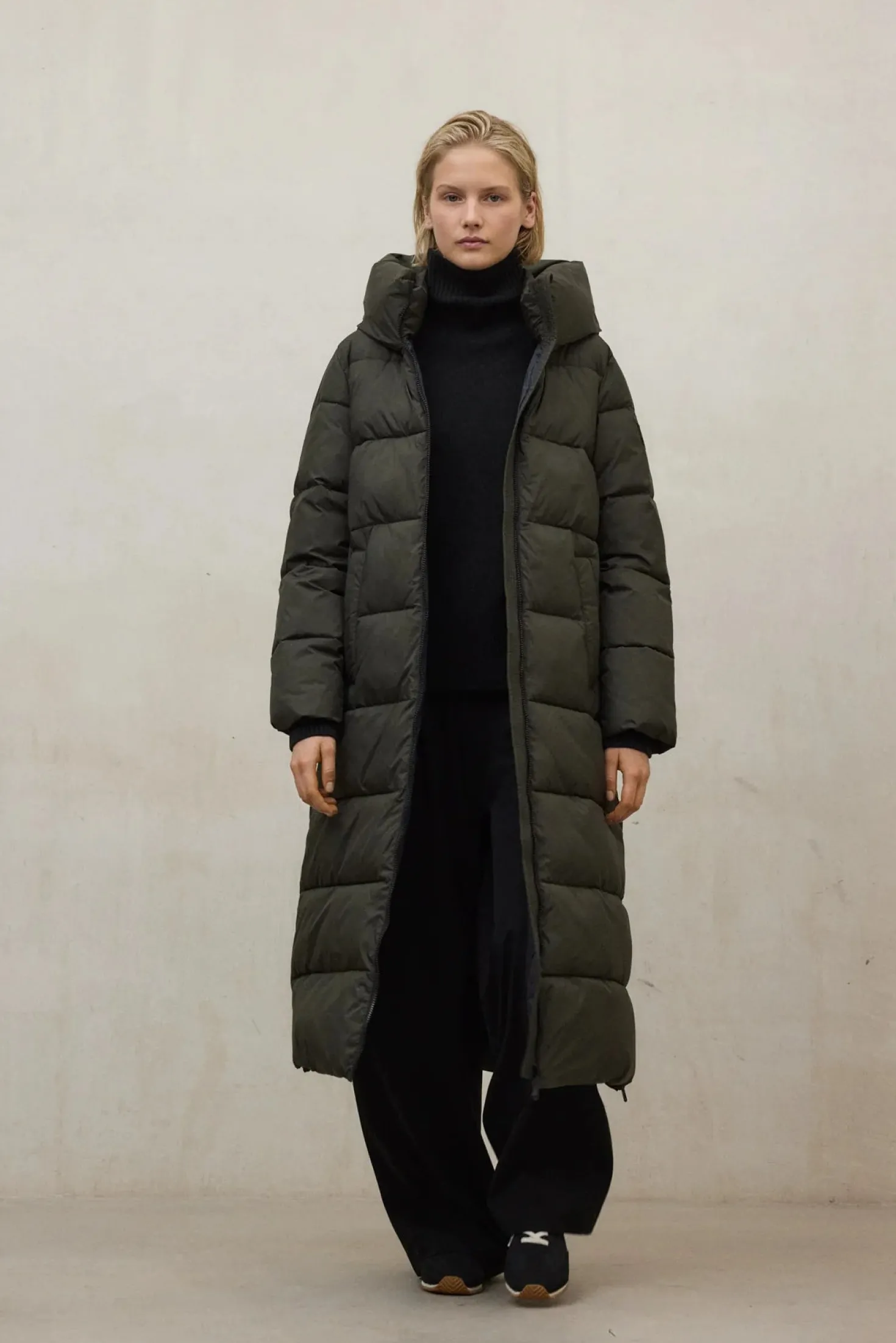 Aranda Dark Forest Puffer Coat
