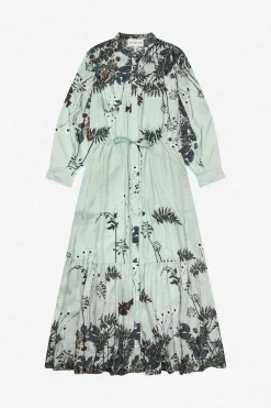Bernadette Mint Print Dress