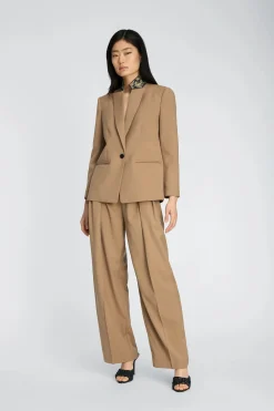 Bineeta Camel Blazer