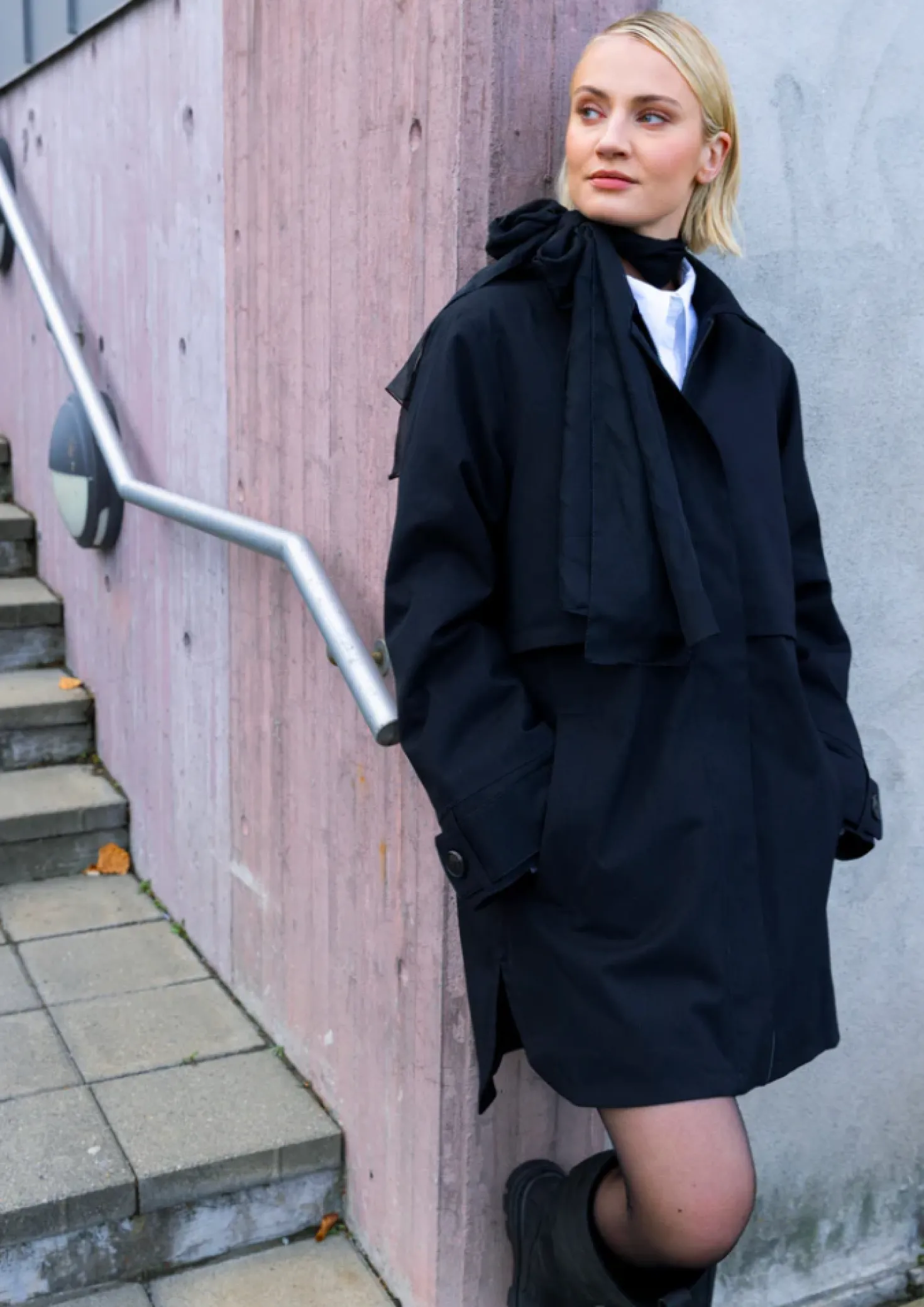 Black Havbris Raincoat