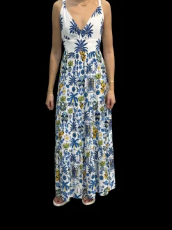 Dina Papercolle Print Dress