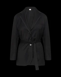 High Talent Belted Blazer Black