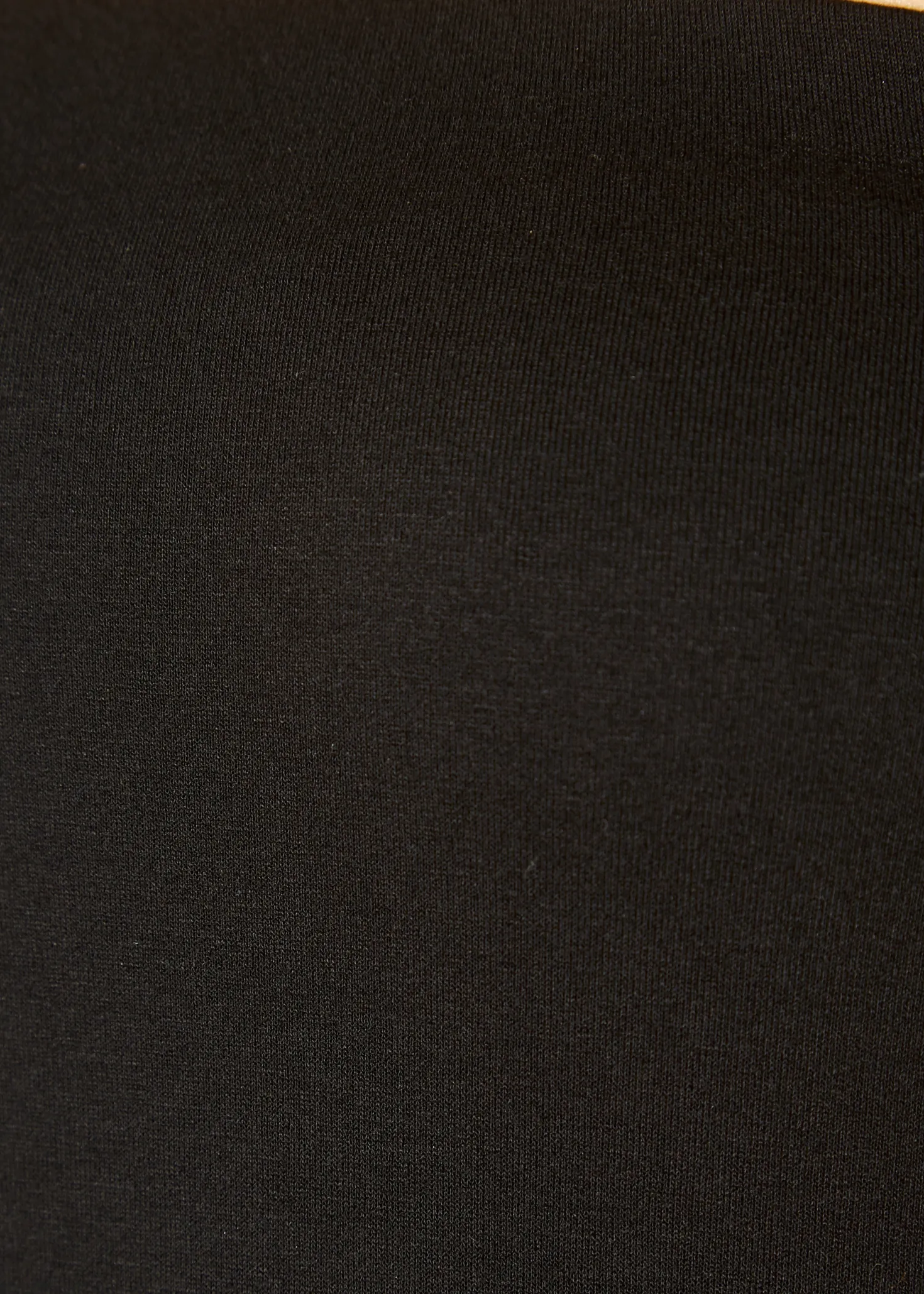 'Ikis' Strapless Black Jersey Dress
