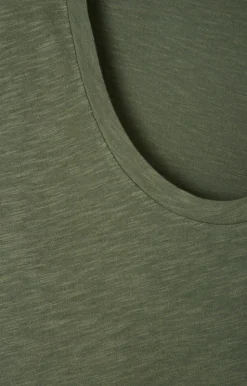 Jacksonville VIntage Kaki Scoop Neck T-Shirt