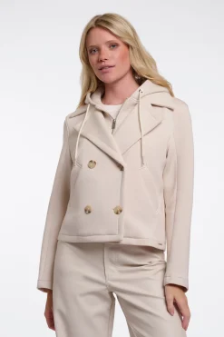 Jennifer Birch Biker with Detachable Hood