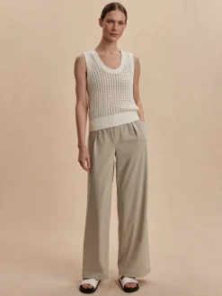 Kayson Sage Grey Wide Leg Pant 29.5