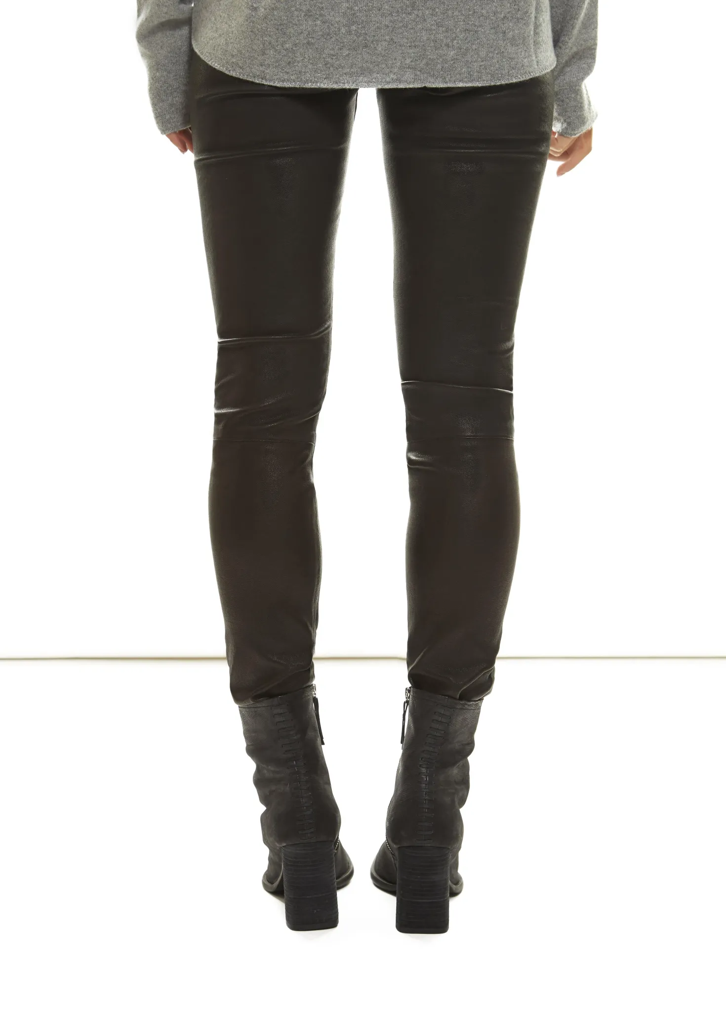 Leather Stretch Leggings