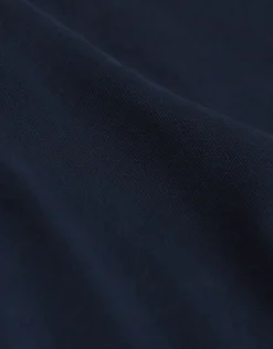 Light Organic Tee Navy Blue