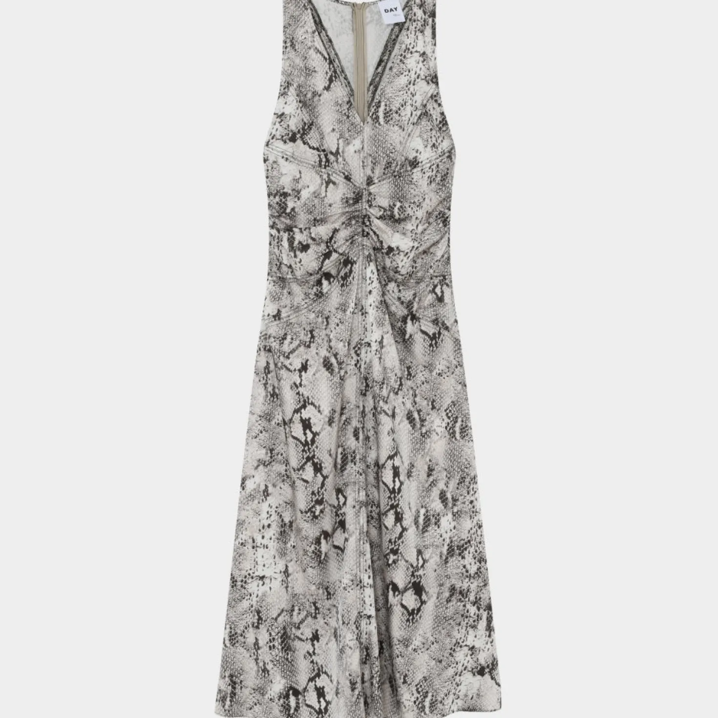 Mino Snake Print Dress