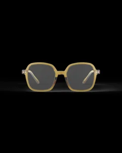 Office Golden Green Reading Glasses