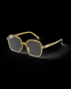 Office Golden Green Reading Glasses