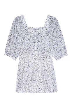 Rails Pippa Watercolour Buds Tiered Dress