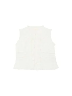 Romantic Ameba Camila White Top