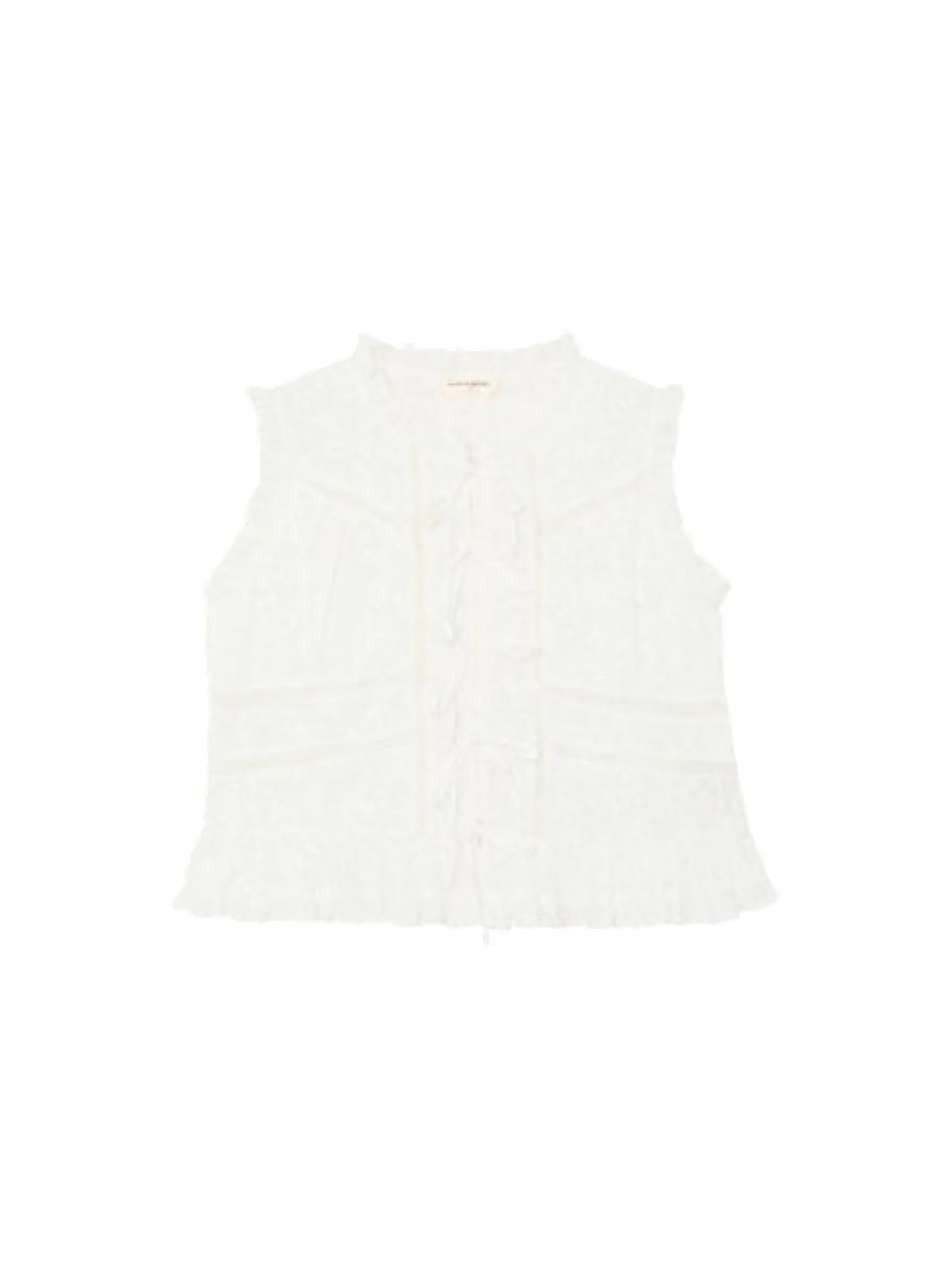 Romantic Ameba Camila White Top