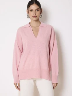 Romeo Collared Cashmere Sweater