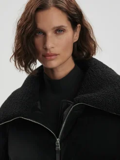 Roseville Black Down Jacket