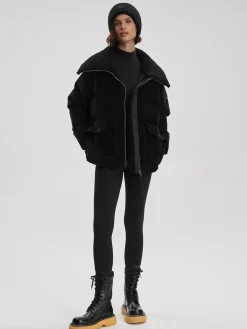 Roseville Black Down Jacket