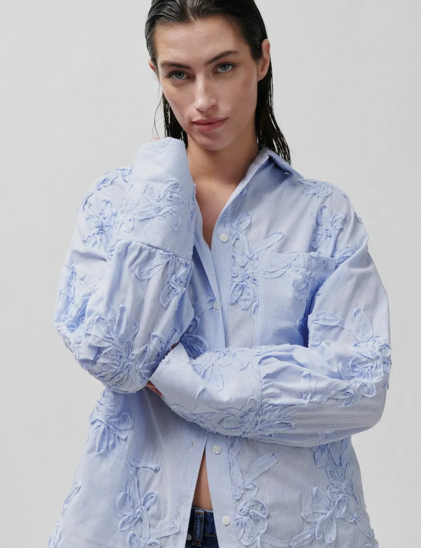 Rumis Serenity Blue Crisp Shirt