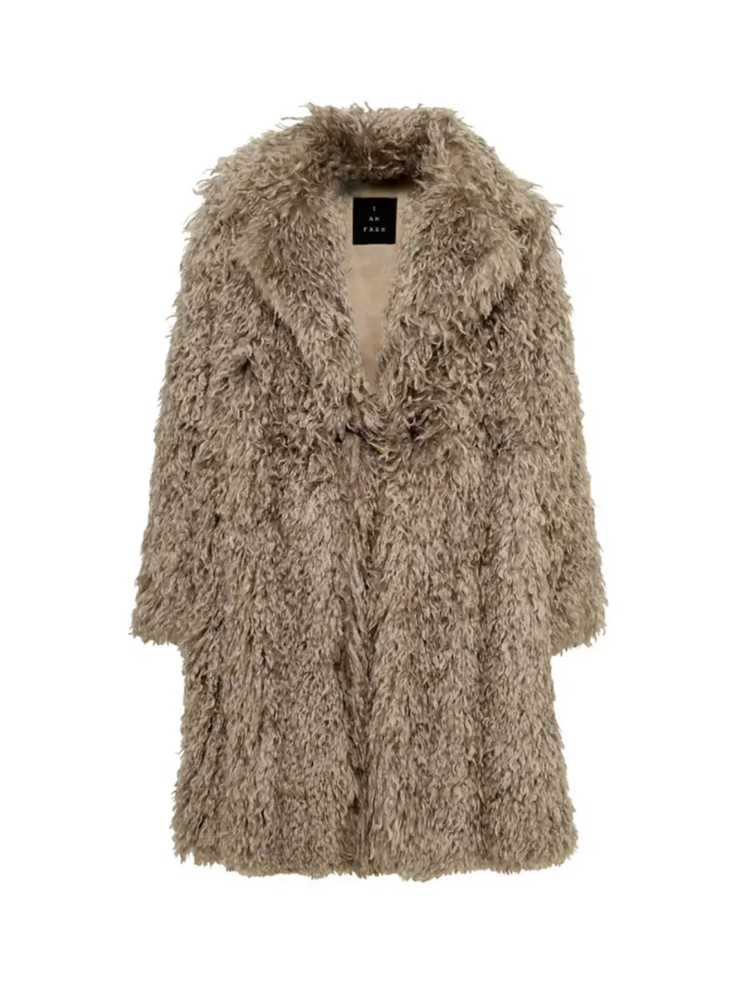 Ruri Pearl Grey Afgan Look Coat