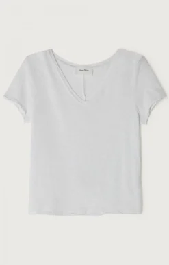 Sonoma Black V Neck Slub T Shirt