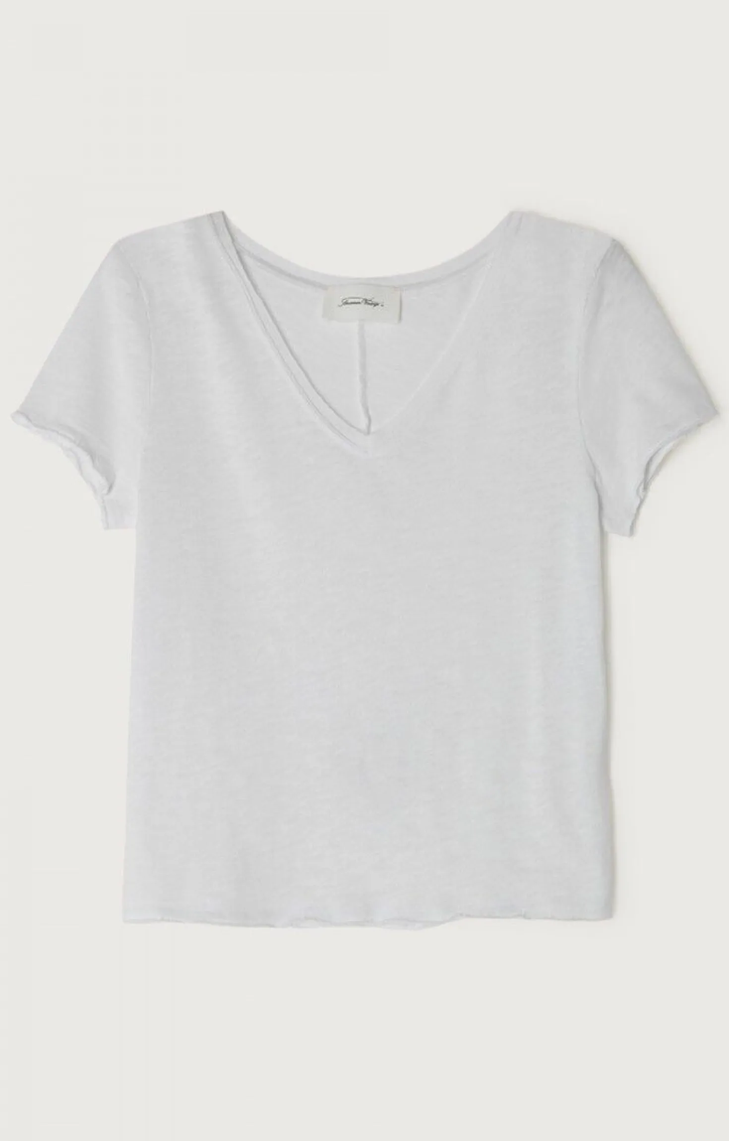Sonoma Black V Neck Slub T Shirt