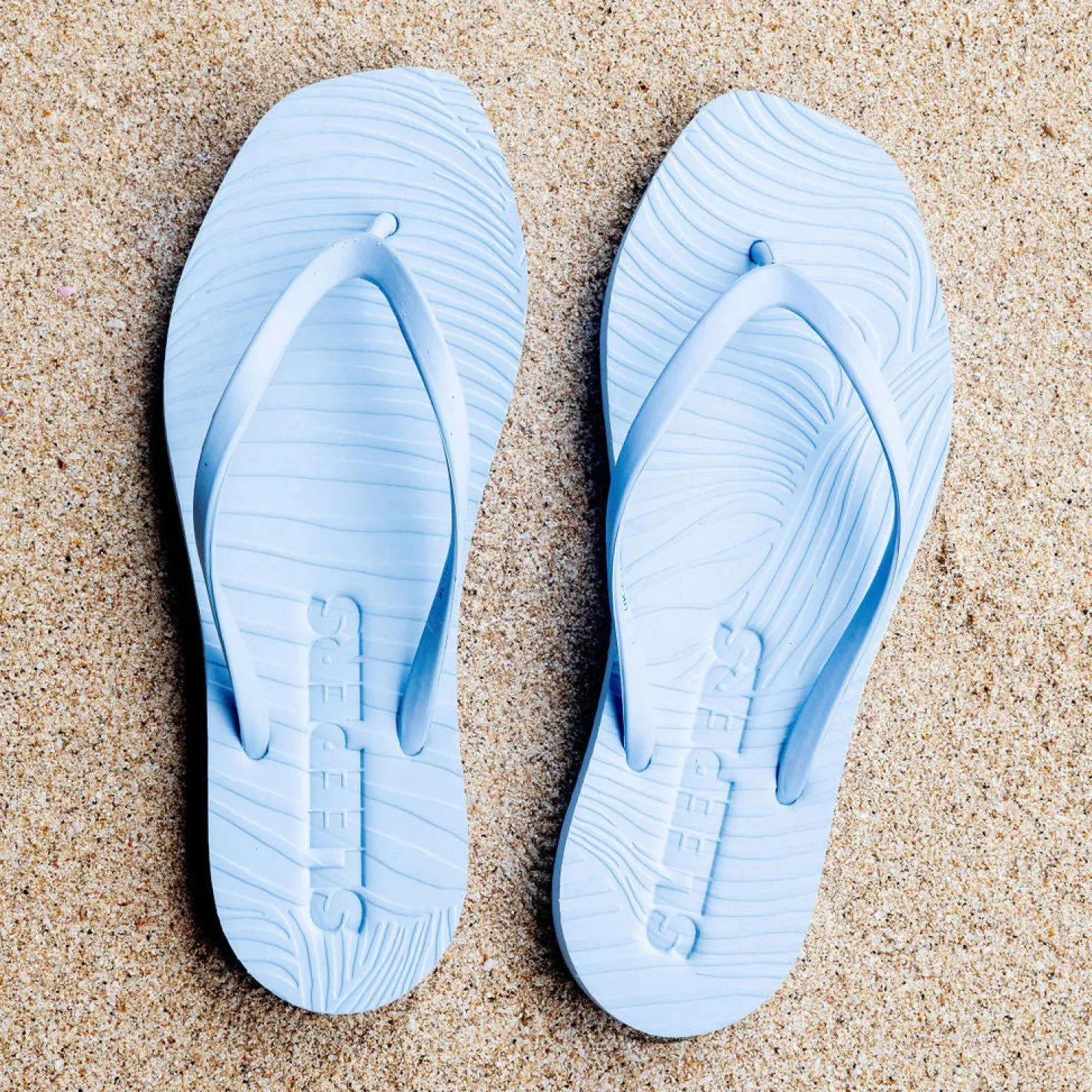 Tapered Angel Blue Flip Flop