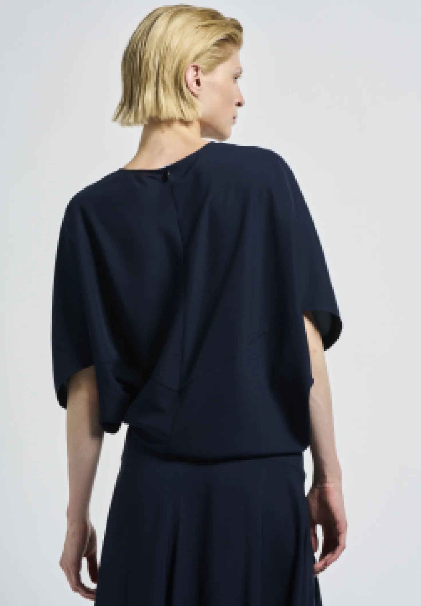 Tingle Navy Top